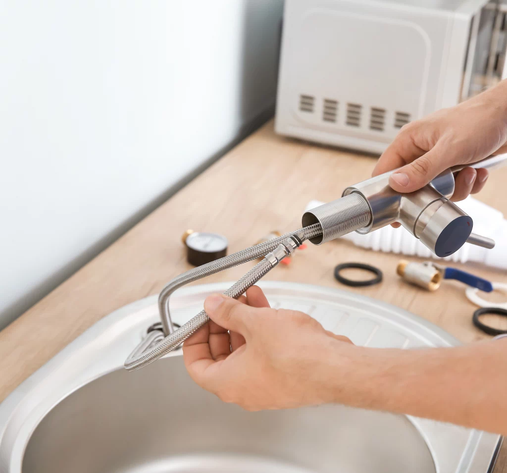 Installing the faucet